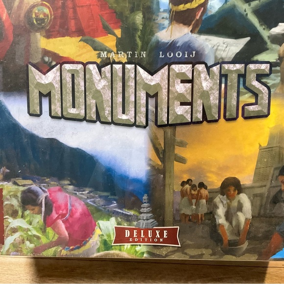 New! Martin Looij Monuments Game Deluxe Edition Keep Exploring Games Board - Picture 2 of 9